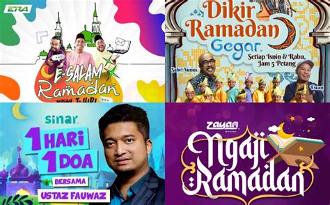 Selama berpuasa, setiap orang diminta untuk menjaga hawa nafsu dan melindungi diri dari godaan setan. Nikmati Program Menarik Sepanjang Ramadan Bersama ERA ...