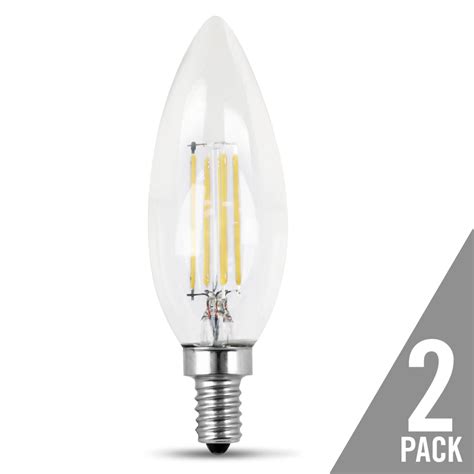The filament is enclosed in a bulb to protect the filament from oxidation. LED TORPEDO BULB TYPE, E12 BASE (CANDELABRA) USES 3.8W ...