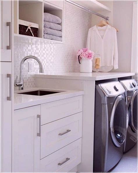 34 Inspiring Small Laundry Room Design And Decor Ideas Hmdcrtn