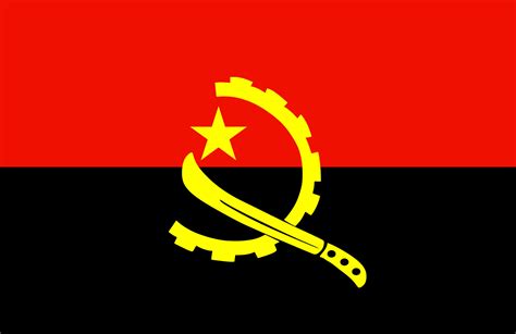 What Do The Colors And Symbols Of The Flag Of Angola Mean Worldatlas