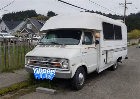 1973 Dodge Balboa Camper Van For Sale In Eureka Ca