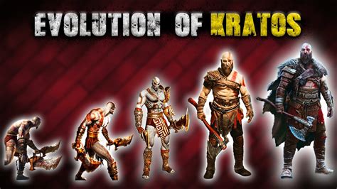 Evolution Of Kratos Mythical Madness Youtube