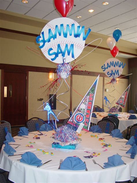If you are not going to the bar mitzvah ceremony you can only send a card. FancyThattt.com | Party decorations, Centerpiece decorations, Bar mitzvah