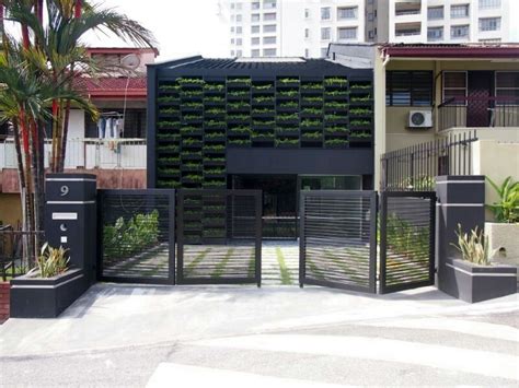 Modern Malaysia Terrace House Exterior Design