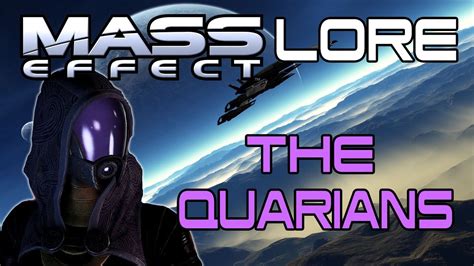 Mass Effect Lore The Quarians Youtube