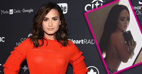 Demi Lovato Goes Topless In Racy Pic After Documentary Debut