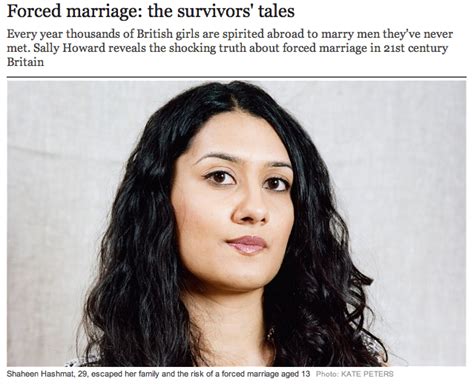 Forced Marriage Finally Recognised As A Crime Shaheen Hashmat