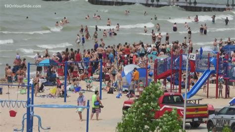 South Beach In South Haven Closed After Two Water Rescues Wzzm13 Com