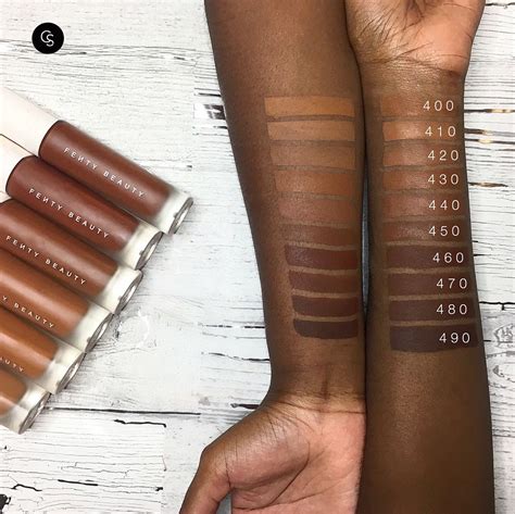 So mainly i have changed some problems for other ones. Fenty Beauty Pro Filt'r Foundation 400s Range | Dark skin makeup, Black girl makeup