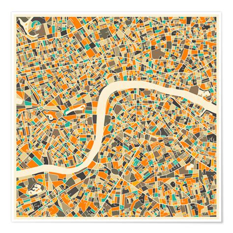 See more ideas about map, map art, map poster. London Map Posters and Prints | Posterlounge.co.uk