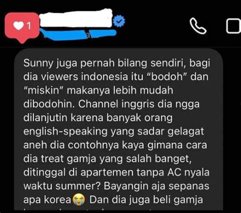 Heboh Youtuber Sunny Dahye Dituding Menghina Orang Indonesia Selebintang