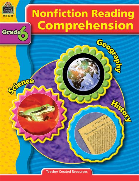Nonfiction Reading Comprehension Grade 6 Tcr3386 Products Teacher