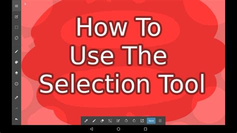 How To Use The Selection Tool Medibang Youtube