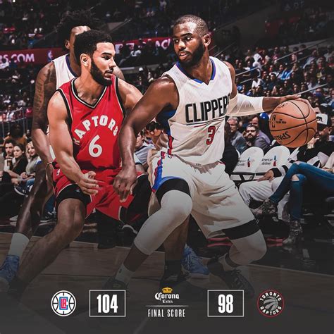 Clippers Bounce Back With Win Over Toronto Raptors Canyon News