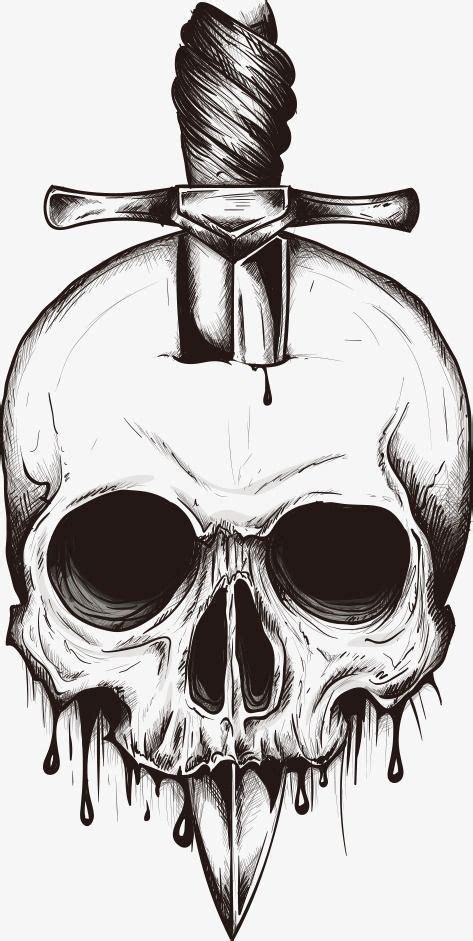 Pin By Gabi Lincon On Tatuagens Skull Drawing Sketches Skull Art