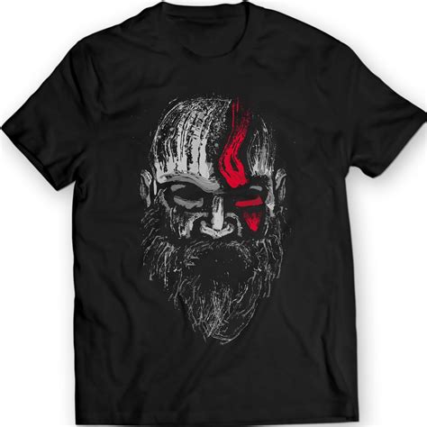 Kratos Superhero War T Shirt Etsy