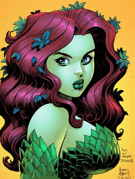 Dc S Poison Ivy Gets A Brand New Look Poison Ivy Dc C