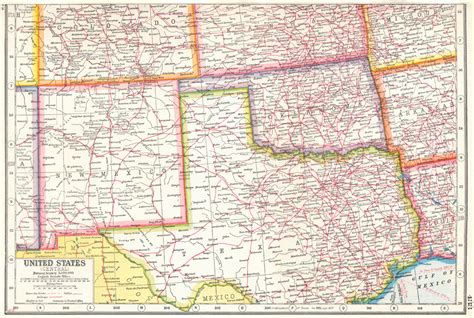 Map Of Texas And New Mexico Border