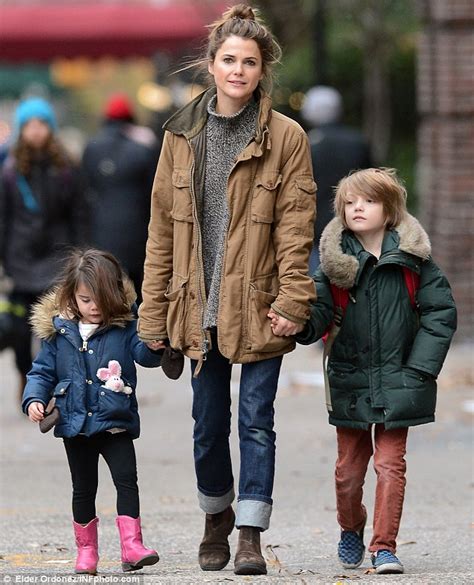 The Americans Keri Russell Takes Time Off To Relax With Her Two
