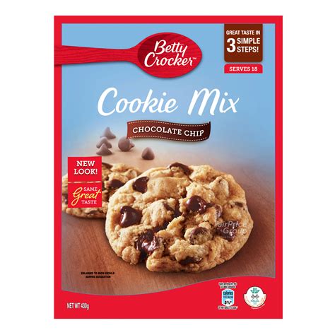 Betty Crocker Cookie Mix Chocolate Chip Ntuc Fairprice