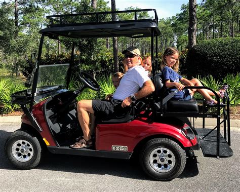 Golf Cart Rear Seat Get A Kit Turn Your Cart Into A Seat Golf Cart