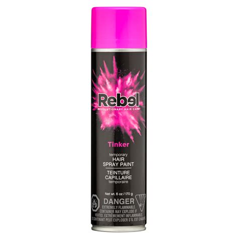 What can i spray my hair with for halloween? Tinker - Temporary Hair Spray Paint - Rebel Hair Care