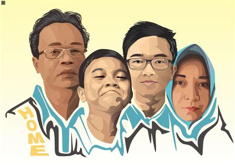 My Family on vector graphic | Graphic design, Graphic, Poster