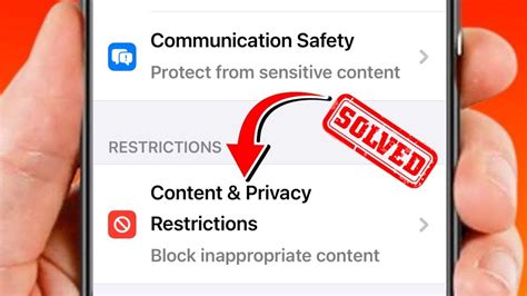 How To Turn Off Restrictions On Iphone Ios Youtube