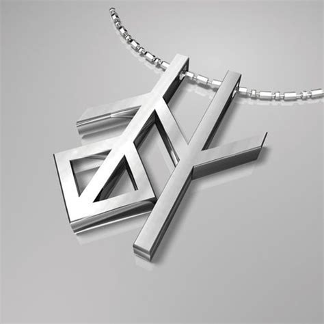 Essentially it is an x drawn with a straight line passing love me i love you. Viking symbols, Love symbols, Viking runes