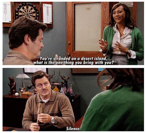 28 Reasons Why Nick Offerman Is The Greatest Man Who Has Ever Lived Parks And Rec Quotes