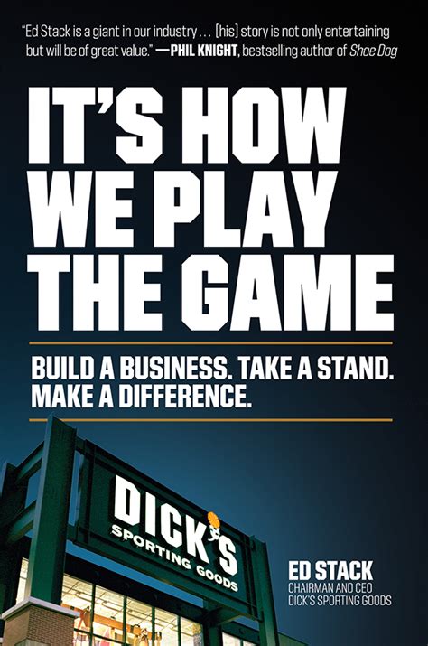 Conversation With Dicks Sporting Goods Ceo Ed Stack Sgb Media Online