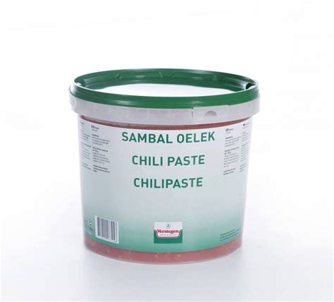 Verstegen Sambal Oelek Chilli Paste Verstegen Spices And Sauces Uk Ltd