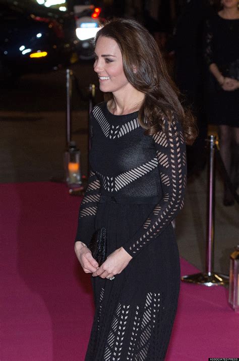 kate middleton flashes some flesh in gorgeous sheer dress huffpost canada