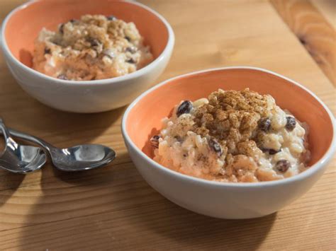 Quick And Easy Rice Pudding Recipe Food Network