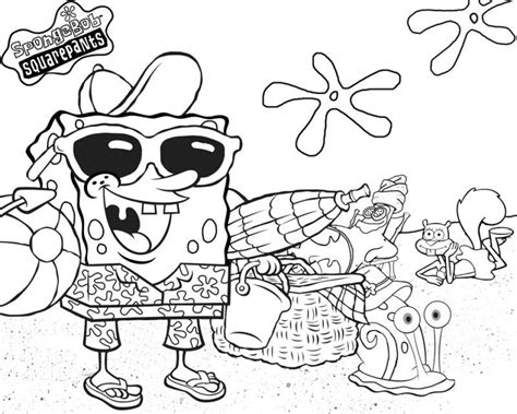 Get This Free Spongebob Squarepants Coloring Pages To Print 590f17