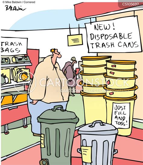Garbage Cans Cartoons And Comics Funny Pictures From Cartoonstock