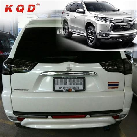 Car Rear Bumper Guard Plastic Accessories For Mitsubishi Pajero Montero