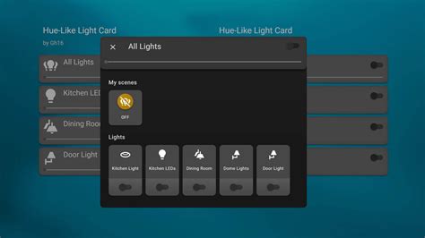 Home Assistant Light Cards Collection Smarthomescene