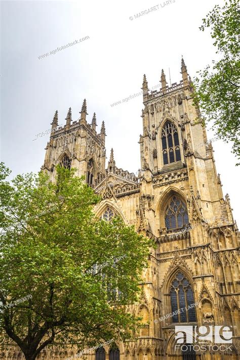 York Minster Cathedral In York North Yorkshire England United