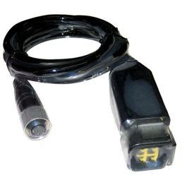 The display has several options for information shown. Raymarine Yamaha Command-Link Plus Cable