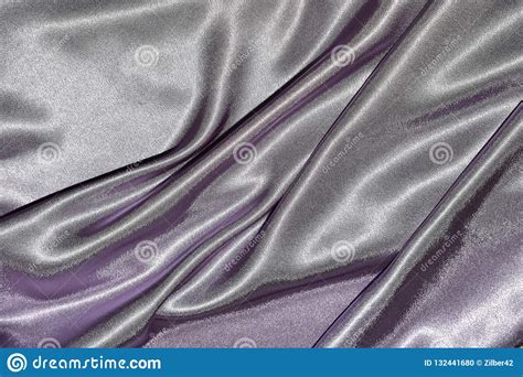 Beautiful Smooth Elegant Wavy Violet Purple Satin Silk Luxury Cloth