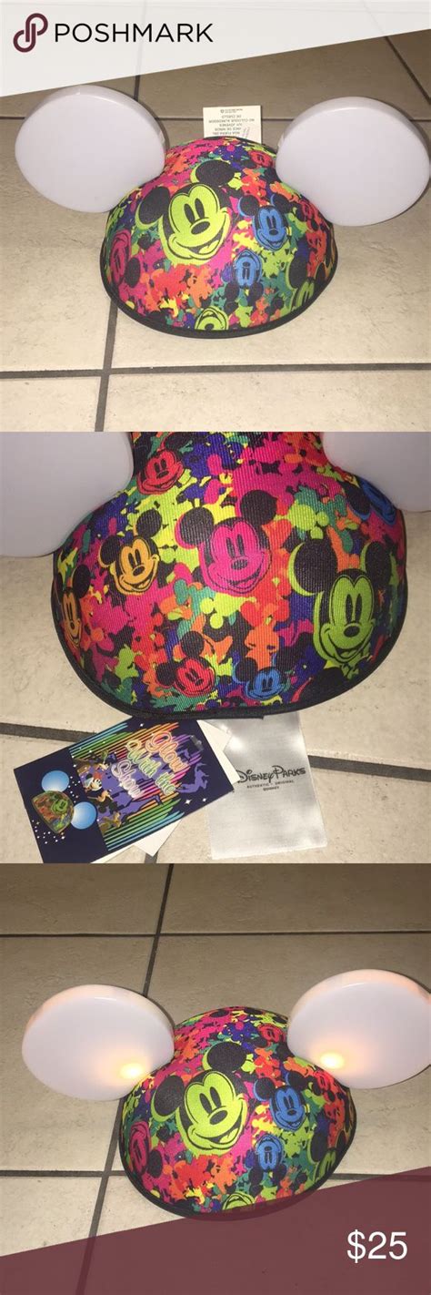 disney exclusive glow with the show mickey ear hat mickey ears ear hats mickey mouse ears hat