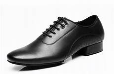 shoes latin dance genuine heel 5cm ballroom sneakers leather low men