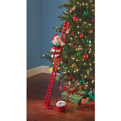 The Musical Animated Tree Trimming Santa Hammacher Schlemmer Tree