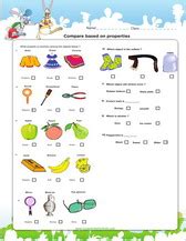 Materials, Science Activities, worksheets & Games