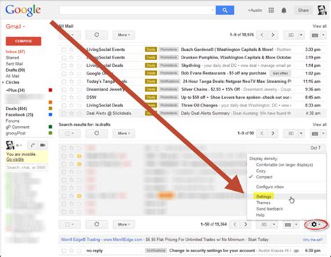 Gmail How To Bring All Mail Along Side The Default Inbox