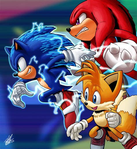 Imagina Essa Fanart Como Outro Poster De Sonic 2 ️😍 Sonic Amino Pt