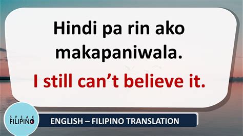 Useful Filipino Phrases With Pa English Tagalog Youtube