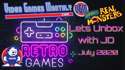 Video Games Monthly July 2020 Unboxing Youtube