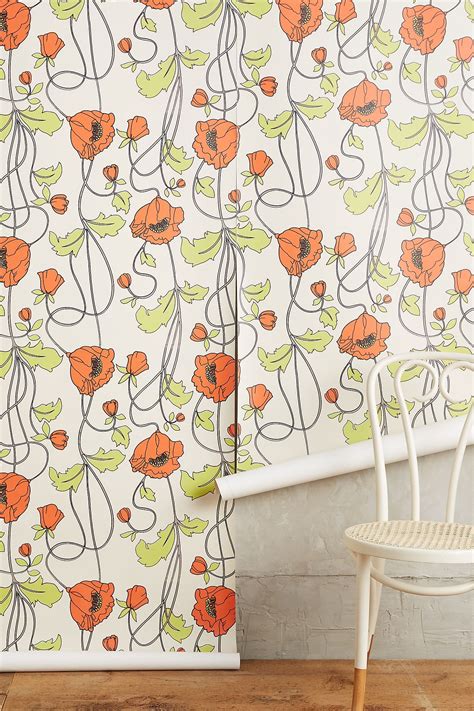 Pin By Amanda Palazzolo On Home In 2021 Poppy Wallpaper Modern